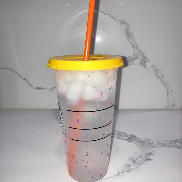 Starbucks Color Changing Confetti Cup - Picture 2 of 3